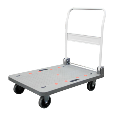 Grey Folding 900x610mm Platform Trolley (PFR025)