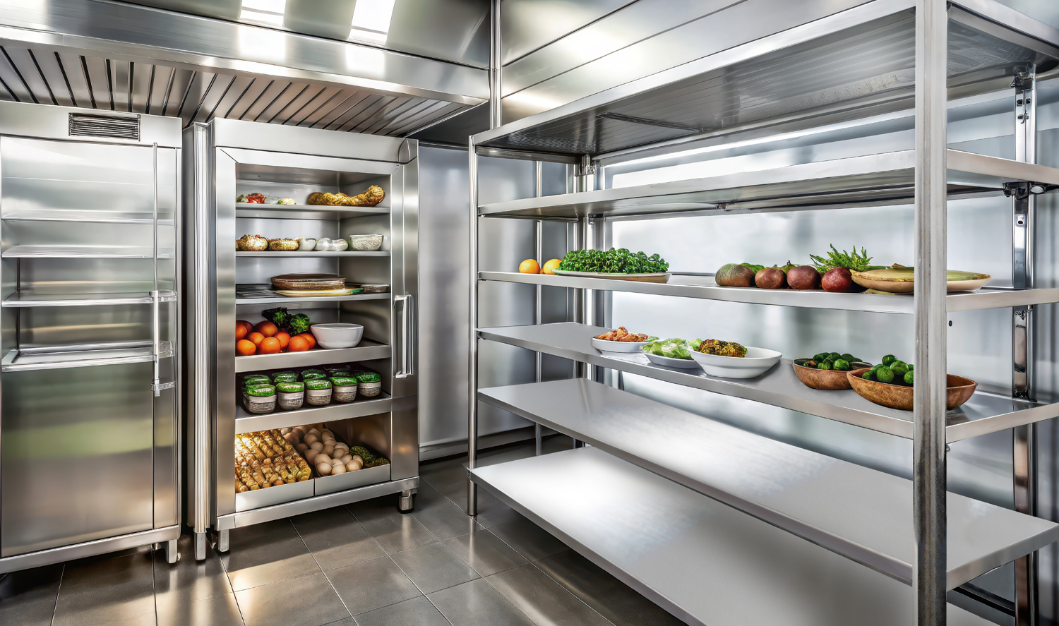 Stainless Steel Shelving