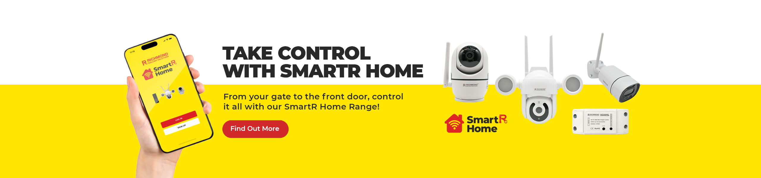SmartR Home banner - desktop