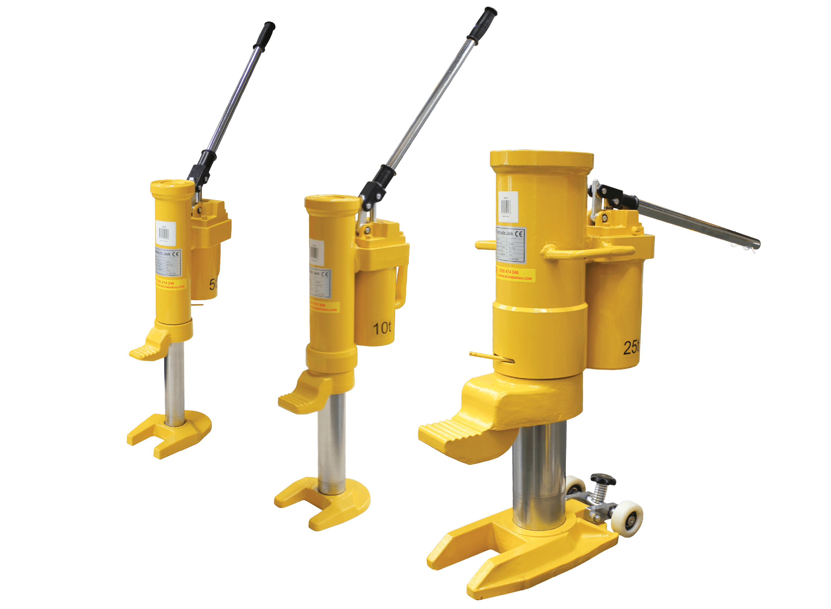 Hydraulic Toe Jacks